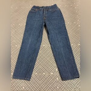 90’s Vintage 501’s Levi's Blue High Rise Women Jeans